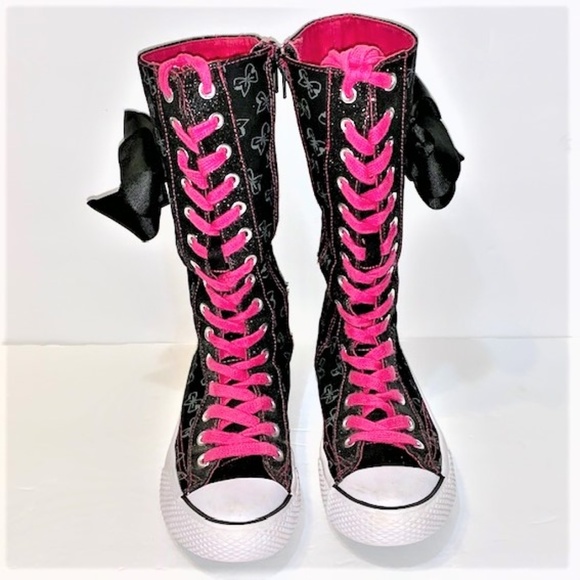 jojo siwa knee high sneakers